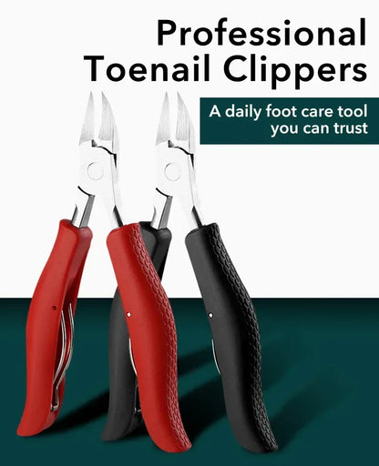 Professional Ingrown Toenail Corrector Kit – Podiatry-Grade Nail Clippers, Cuticle Nippers & Paronychia Care Tools