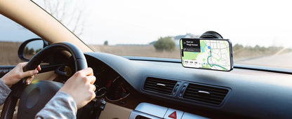 360°Adjustable Suction Cup Phone Mount Magnetic Car Phone Holder Vacuum Suction for Gym/Mirror/Smooth Surface For All Smartphone