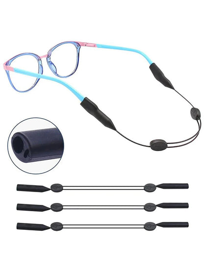 1pc Adjustable Anti-slip Eyewear Retainer Universal Fit Eyeglass Lanyard Sports Sunglasses Unisex Holder Strap Lanyard