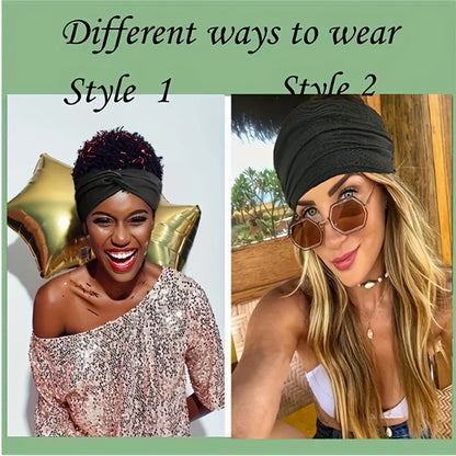 Loose Sports Headband for Women, Yoga Elastic Headband for Running, Tied Headband for Sports Hair Accessories