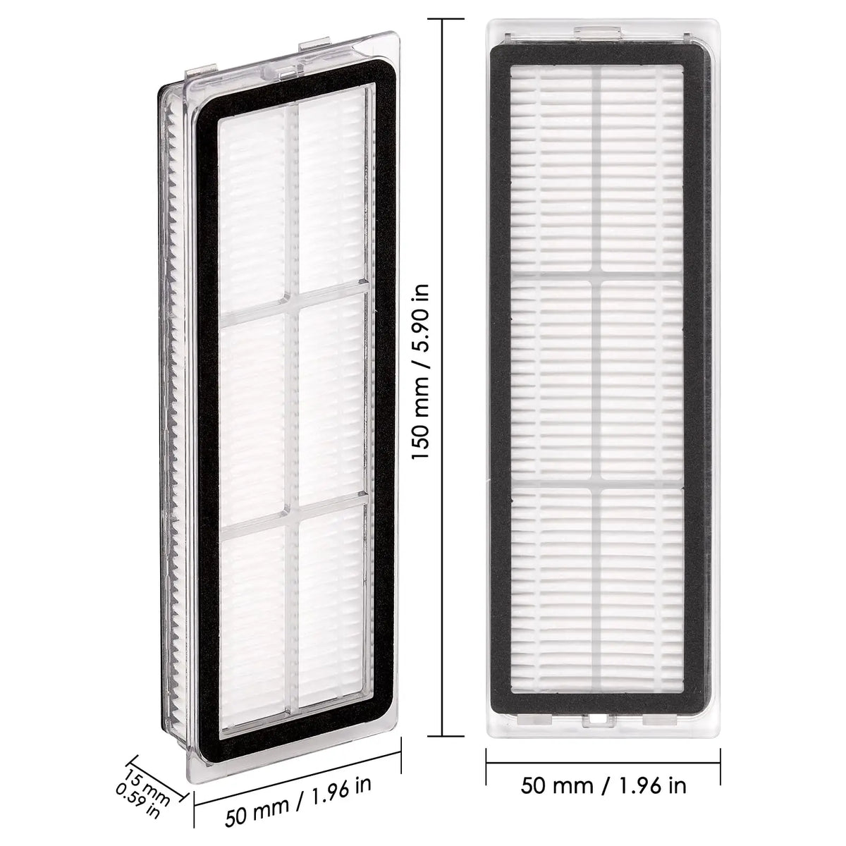 HEPA Filter For Xiaomi Robot Vacuum X20+, X20 Plus, S20+, S10 Plus, For Dreame L10s Ultra, L10s Pro, L10 Ultra Replacement Part