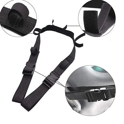 Convenient Car Fishing Rod Saver Vehicle Rod Carrier Band Rod Holder Belt Strap 1PC