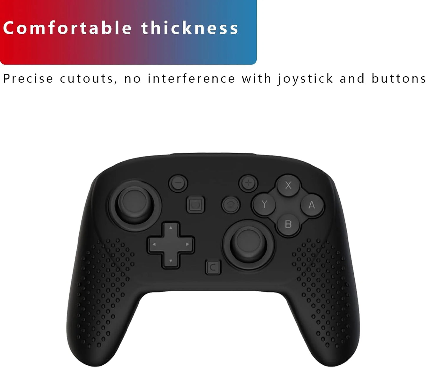 Silicone Case Cover For Nintendo Switch 2 Pro Controller Gamepad Soft Protective Shell Grip Cover Anti-Slip for NS2 Accessories