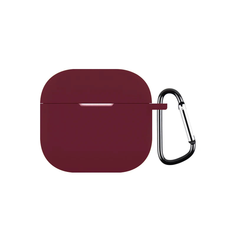 Wireless Headset Silicone Cover For AirPods 4 4th Generation 2024 Case For AirPods4 Air Pods 4 Coque Soft TPU Fundas With Hook