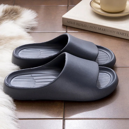 Women Men Floral Slide Sandals Plus Size Soft Slippers Thick Sole Non Slip Beach Shoes Casual Summer Indoor Outdoor Footwear