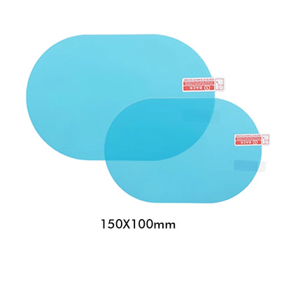 Car Rainproof Anti Fog Sticker Car Rainproof Film Clear Window Waterproof Film for Car Motorcycle Mirrors Film Accessories