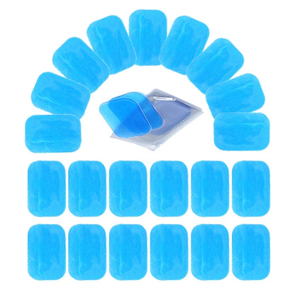 Replaceable Gel Pads for EMS Neck Massager Muscle Stimulator Sticky Stable Massager Sticker Gels for Deep Tissue Therapy
