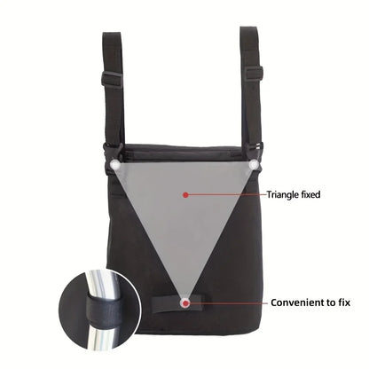 Multi Functional Bicycle Clutch with Large Capacity, Electric and Motorcycle Front Zipper Storage, Motorcycle Accessories|