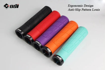 ODI Bicycle Grips MTB Lock-on Shockproof Bike Handlebar Cover Anti-Slip Mountain Bike Folding Balance BMX DH Cycling Accessories