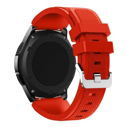 20mm 22mm Band for Samsung Galaxy Watch 7/5/6/4/3/46mm/active2/Gear s3 Frontier/Sport silicone bracelet Huawei GT 4/3/2/2E strap