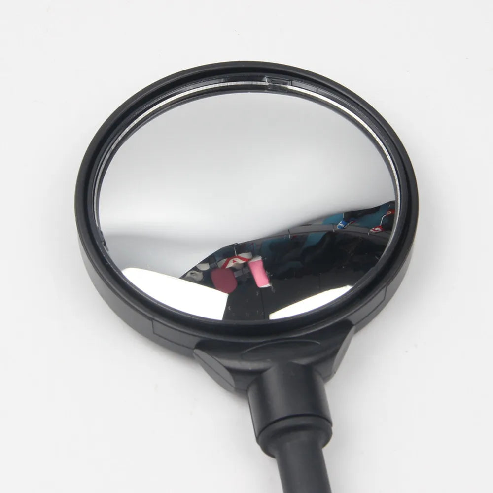 1PC Bicycle Rearview Handlebar Mirrors 360 for Mountain Road Bike Motorcycle Bendable Hose Adjustable Rearview Mirror