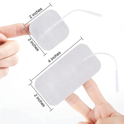 10/50pcs Body Physiotherapy Tens Electrode Pad Electric Muscle Stimulator Massage Patches Conductive Gel Pulse Relieve Fatigue