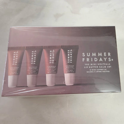 Summer Fridays Lip Balm Moisturizing Mirror Lip Gloss Lip Vanilla Pink Sugar Pink Guava Smell Lipstick Transparent Oil Makeup