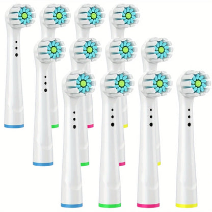 4/12/16 Pcs Replacement Toothbrush Heads Compatible with Oral-B Braun Professional Electric Toothbrush Heads Brush Heads
