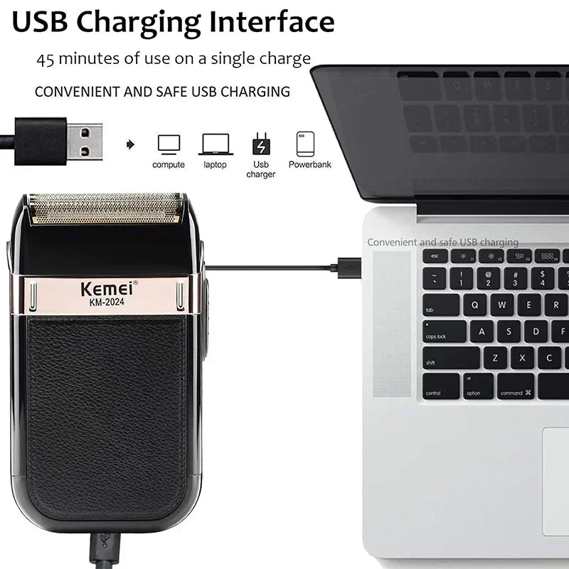 Kemei Hair Clipper Kit Men's Electric Shaver Hair Trimmer Machine Professional Hair Cutting Machine Km-2299 Km-032 Km-2024
