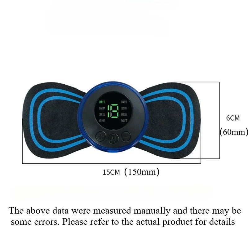 Neck Rechargeable Massager Electric Neck Massage Cervical Vertebra Massage Patch for Muscle Pain Relief,Support Dropshipping