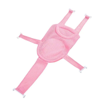 Cross-shaped Newborn Baby Bath Cushion Adjustable Anti-slip Baby Bath Net Mat Baby Bathtub Pillow Foldable Children Bathtub