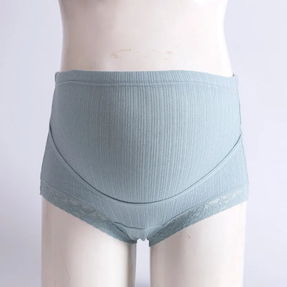 Pure Cotton Comfortable Traceless Underwear For Pregnant Women With High Waist and Adjustable Belly Support During Pregnancy