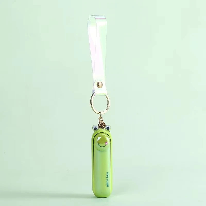 Cute Mini Fan Portable Hand Fold Bedside Office USB Charge Battery Table Desk Cooling USB Cooling Folding Handheld Fan