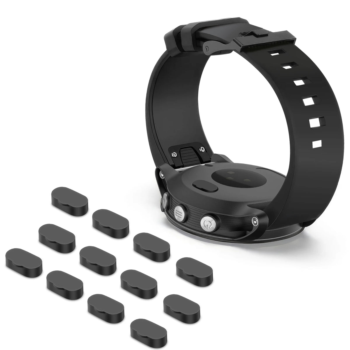 Charger Port Dustproof Plug Cover Cap For for Garmin Forerunner 955 945 265 645 965 Fenix 7 S 7X 6 6S 6X 5 Vivoactive 3 4 5 Case