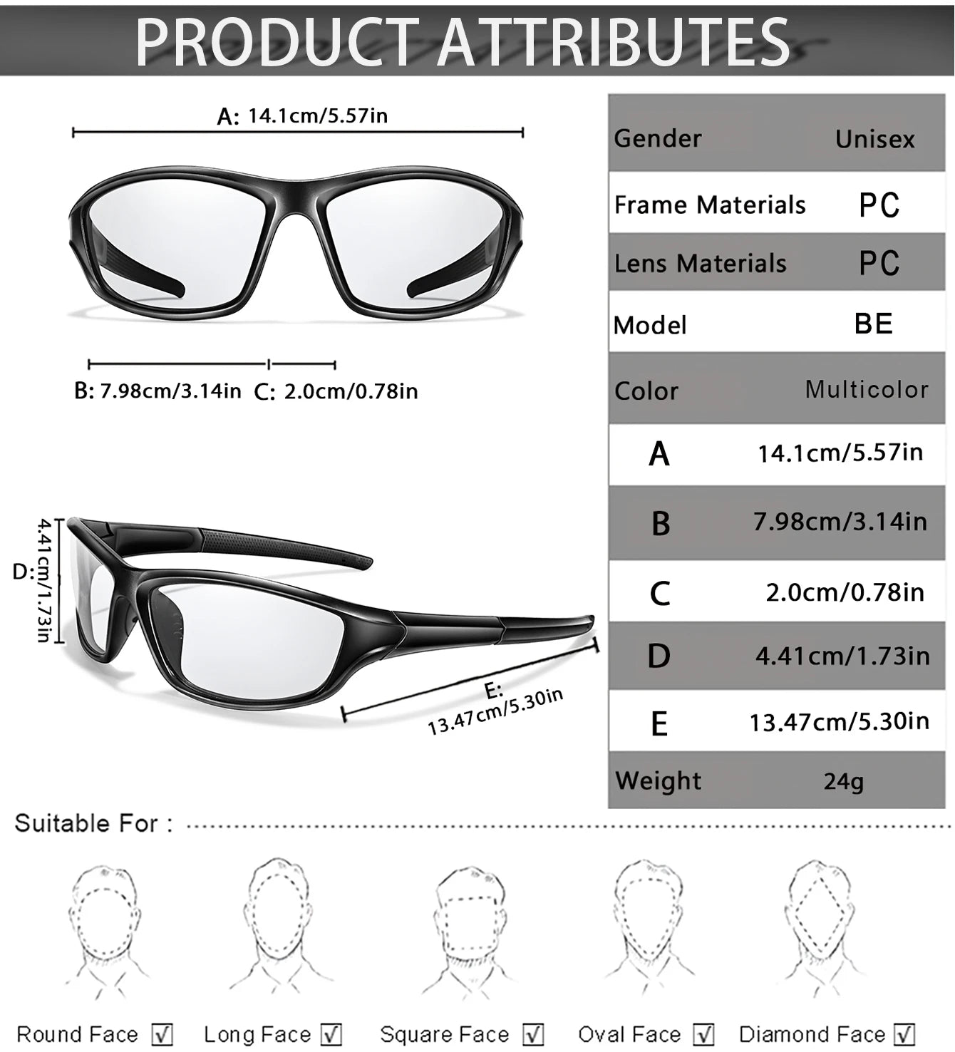 Photochromic Cycling Sunglasses Men Outdoor Sports Tactical Camouflage Goggles Vintage Driving Riding Fishing Windproof