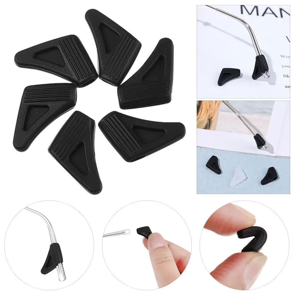 5Pairs Glasses Anti-slip Ear Hook Cover Anti-lost Silicone Glasses Legs Sleeve Holder For Sports Sunglasses Glasses Accessories