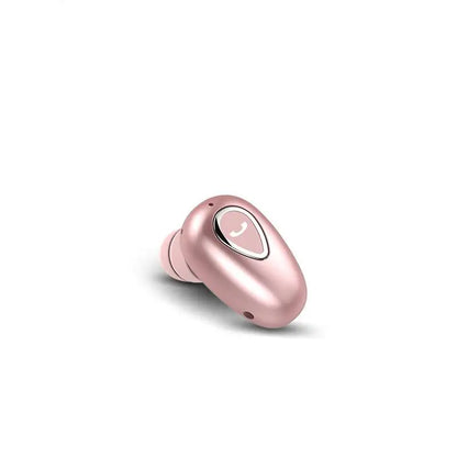 Mini Invisible Earphones Bluetooth 5.0 Wireless Headphones Hands Free Sports In-Ear Earbuds HiFi Music Gaming Headset with Mic