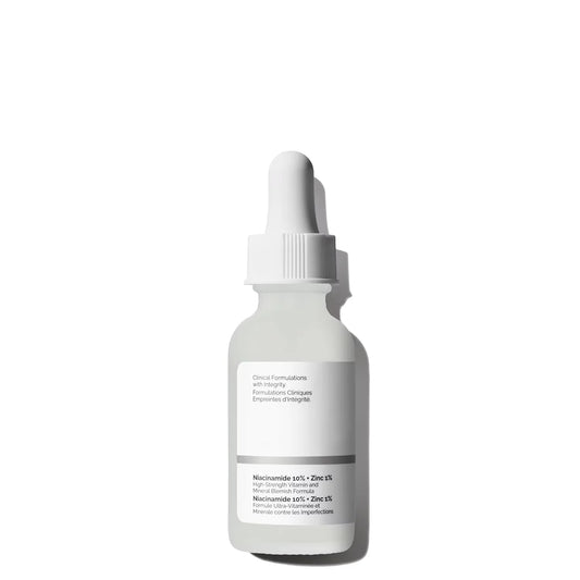 10% Niacinamide 1% Zinc Face Serum 30ml, Oil Control Pore Minimizer, Anti-Acne Dark Spot, Gentle Skin Care for All Skin Types