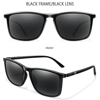 Men Women Fashion Cycling Sun Glasses  Travel Driving Fishing Male Eyewear UV400 Luxury Square Vintage Polarized Sunglasses