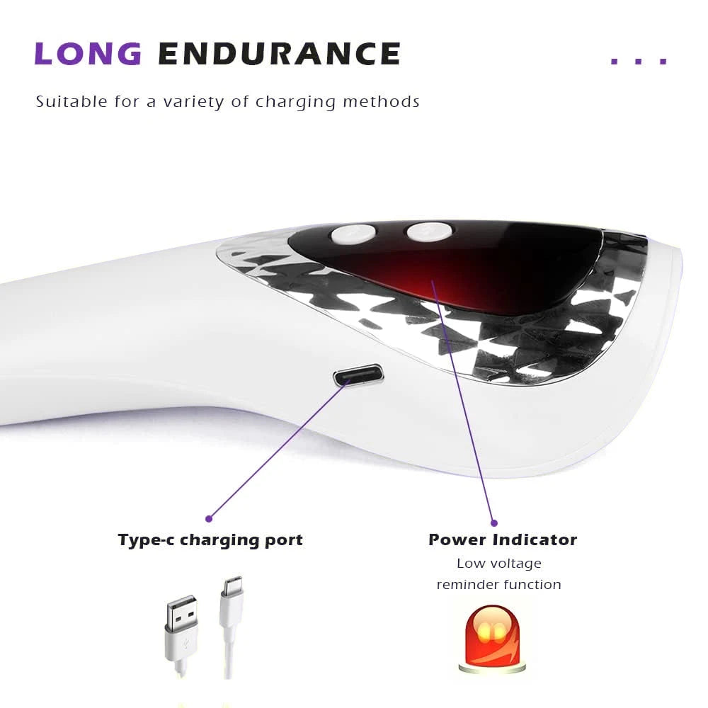 LINMANDA Handheld UV LED Nail Lamp USB Rechargeable Mini Manicure Lamp Nail Dryer With 5 Lamp Beads Quick Drying Gel Nail Polish