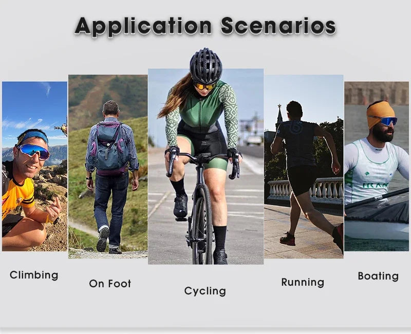 Photochromic Men's UV400 Cycling Sunglasses Women Sports Running Eyewear for Men Glasses Road Mountain Bike Bicycle Goggles