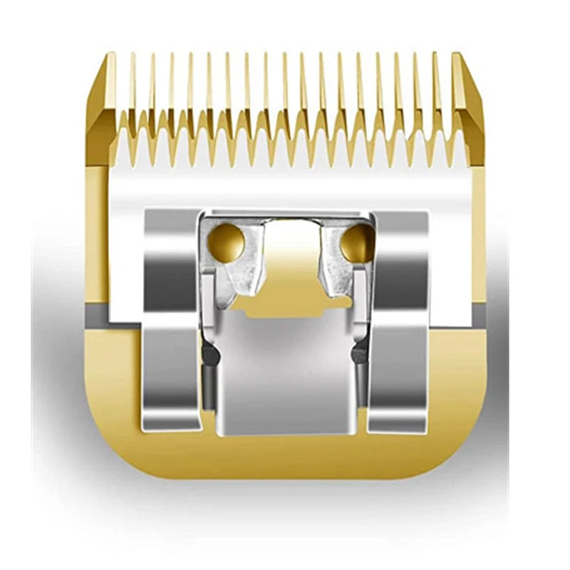 Replacement Detachable Pet Dog Clipper Ceramic Blades Set Compatible with Andis,Oster A5,Wahl KM10 Series Clippers