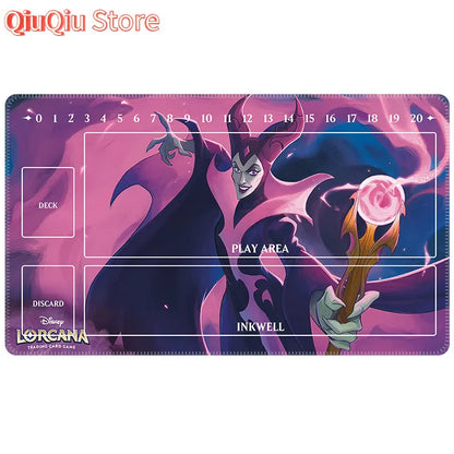 60x35x0.2Cm Cartoon Anime Lorcana Card Battle Single Tcg Game Mat Game Table Mat Card Mat Collection Toys Gift