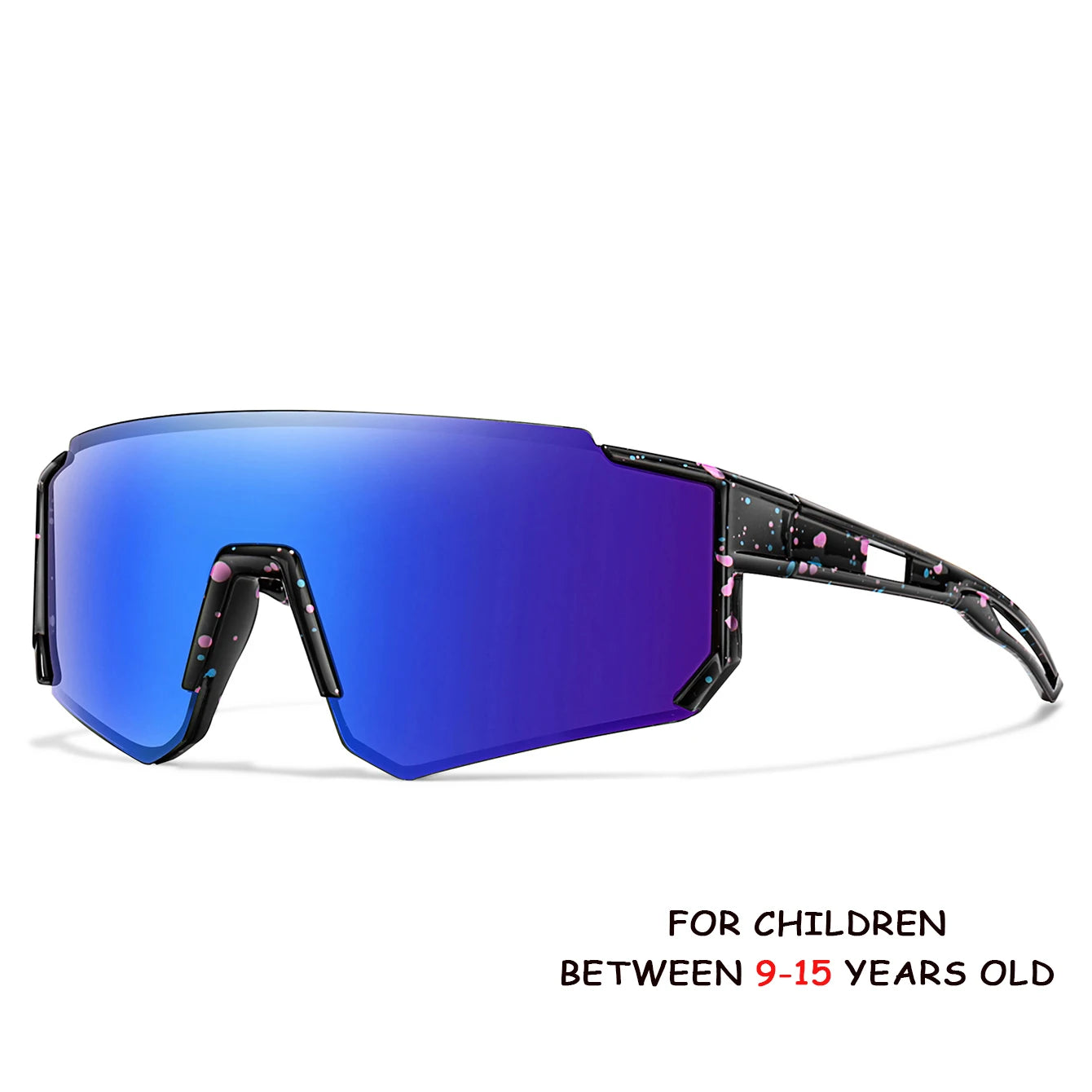 Age 9-15 Youth Cycling Glasses Teenagers Sunglasses Mtb Bike Bicycle Baseball Goggles Children Outdoor Sport Boys Girls UV400