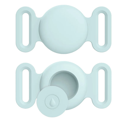 Waterproof Silicone Cover For Apple Airtag Case Double Ear Dog Cat Collar GPS Finder Protective Cases For Apple Air Tag Tracker