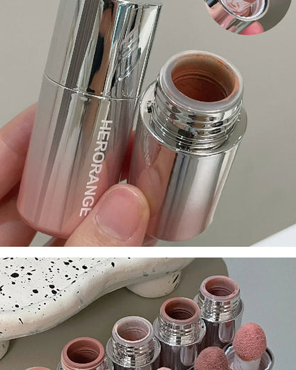 Korean Liquid Powder Blusher Natural Enhancement Color Low Saturation Matte Multi-purpose Powder Blusher Liquid Water Gloss