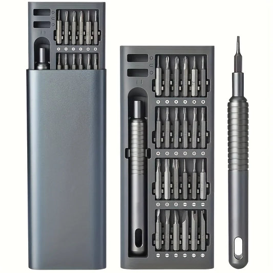 24 in 1 digital maintenance precision screwdriver set with portable storage box and electronic device disassembly tool