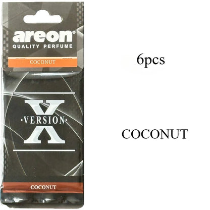 Our High-Quality [Shape X] car air fresheners, which can be used as decorations for car rearview mirrors, are available in sets