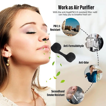 Accessories Outdoor Nose Filters Dustproof Invisible Nose Dust Filters Dust Protection disposable Sponge Nose Plug