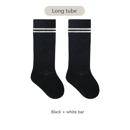 Long Tube Baby Socks Summer Breathable Children'S Socks Soft Cotton Stockings For Baby Socks For Babies