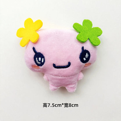 Japanese Plush Cartoon Takuma Song Doll Pendant Cute Sweetheart Jima Meiji Doll Brooch Bag Pendant Valentine's Day Gift