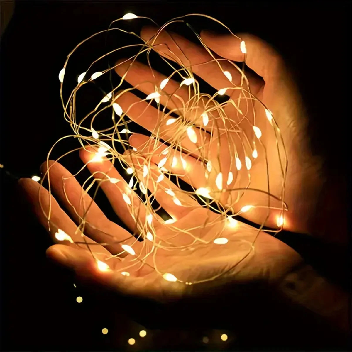4PC/10PC/40PC LED2M20LED Fairy Battery Powered String Light,excluding battery,Used for Wedding,Party,Bedroom,Bouquet Decoration