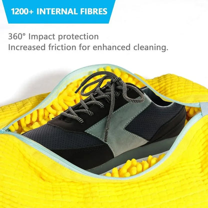 1PCS Wash Shoes Bag Padded Net Laundry Shoes Protector Fluffy fibers Polyester Washing Shoes Machine Laundry Bag Drying Bags