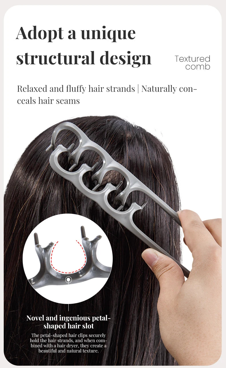 1pcs Professional Volumizing Hair Comb for Fluffy Texture Styling Wide Tooth Detangling for Salon Home Use Styling Accessories