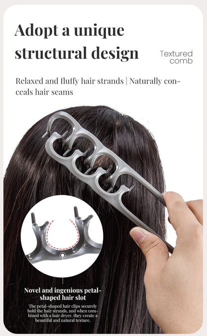 1pcs Professional Volumizing Hair Comb for Fluffy Texture Styling Wide Tooth Detangling for Salon Home Use Styling Accessories