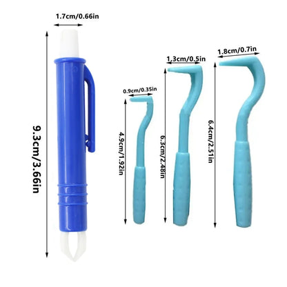 Flea Remover Hook Tick Removal Tweezer Ticks Pull Pet Cat Dog Accessaries Scratching Extractor Mite Tweezers Comb Louses Pliers