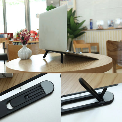 Universal Laptop Stand for All Notebooks - Compatible with MacBook Pro 13/15, MacBook Air, Lenovo, Samsung/More
