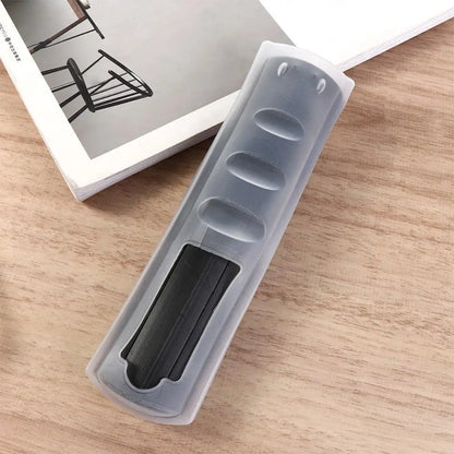 1PC Silicone TV Air Condition Remote Control Protective Case Transparent Waterproof Dust-proof Storage Bag