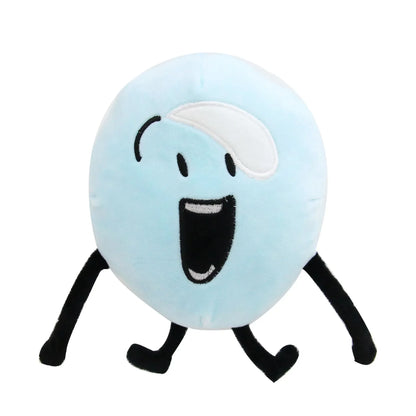 New Arrival BFDI Battle For Dream Island Plush Toy 70 Stuffed Doll Soft Animal X Number Blintz Block Marker Stapler French Fries