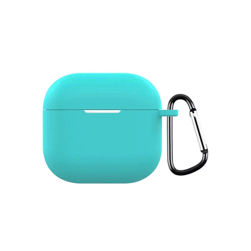 Wireless Headset Silicone Cover For AirPods 4 4th Generation 2024 Case For AirPods4 Air Pods 4 Coque Soft TPU Fundas With Hook